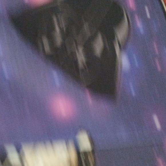 Mighty Fine Star Wars Purple Galaxy Leggings - Picture 3 of 6